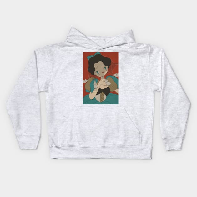 Mousetrap Girl Kids Hoodie by Tasoya Maro